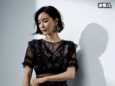 陈数拍摄时尚大片，妆容精致高雅，魅力无限