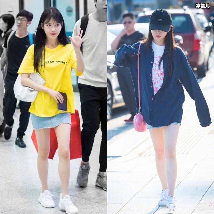 IU私服t图片