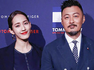 余文乐身材管理失败，带妻子出席时装周辟谣婚变！