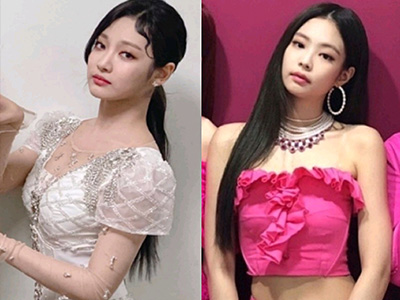 宁艺卓撞脸两位顶流女性？被人称为胖版的Jennie